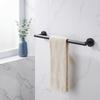 Stainless Steel Towel Rack Black Towel Hanger Towel Bar  Bathroom Kitchen Washroom