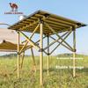 CAMEL Outdoor Camping Folding Table, Carbon Steel Leisure Home Barbecue Picnic Table, Outdoor Folding Table 173SL03012