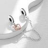 New 925 Silver Family Tree House Charm Pendant with Stars Moon for DIY Bracelet Jewelry Accessories