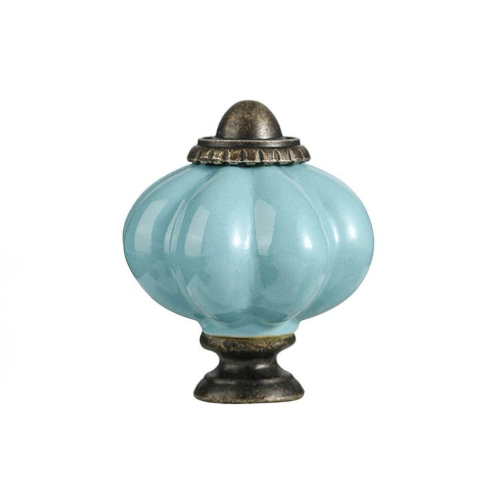 

Single Hole Cabinet Knob Round Drawer Knobs Simple Door Pull Handles Cupboard Style16