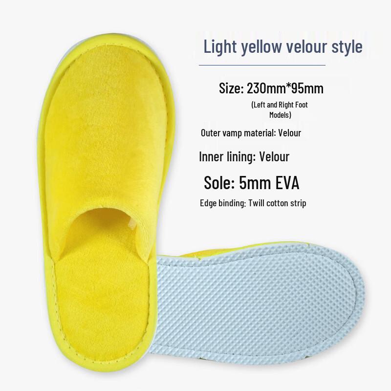 Children s Disposable Hotel Slippers (50 Pairs)