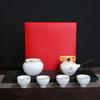 Tea Cycle Nordic Style Jade Porcelain Travel Tea Set