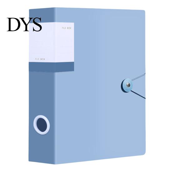 File Folder Organ Box Large Capacity Multi-functional Waterproof PVC Document A4 Insert Type Organizer Office Supplies