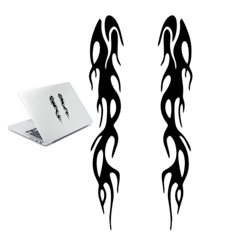 Interesante Autocolante pentru motociclete în formă de flacără. Autocolante reflectorizante cu flacără.