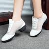 Sapatos de Dança Femininos Sapatos Casuais para Meninas Sapatos de Dança de Salto Alto para Mulheres Sapatos de Ballet Quadrado Jazz Moderno ao Ar Livre para Meninas