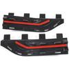 For BMW X5 G05 -2025 ABS Plastic Black Car Trunk Sunshade Slot Hooks Interior Modification Accessories