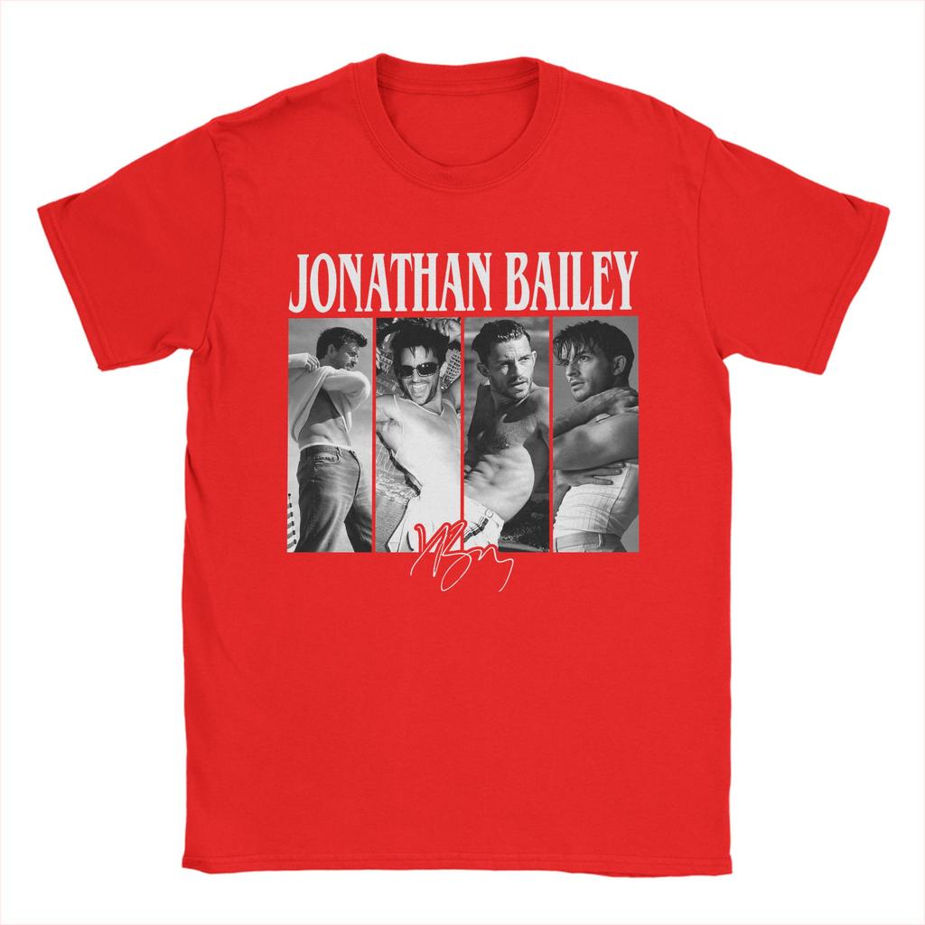 Unisex s TShirts Jonathan Bailey Fashion Cotton Tee Shirt Short Sleeve  T Shirt Round Collar Clothing Birthday Gift