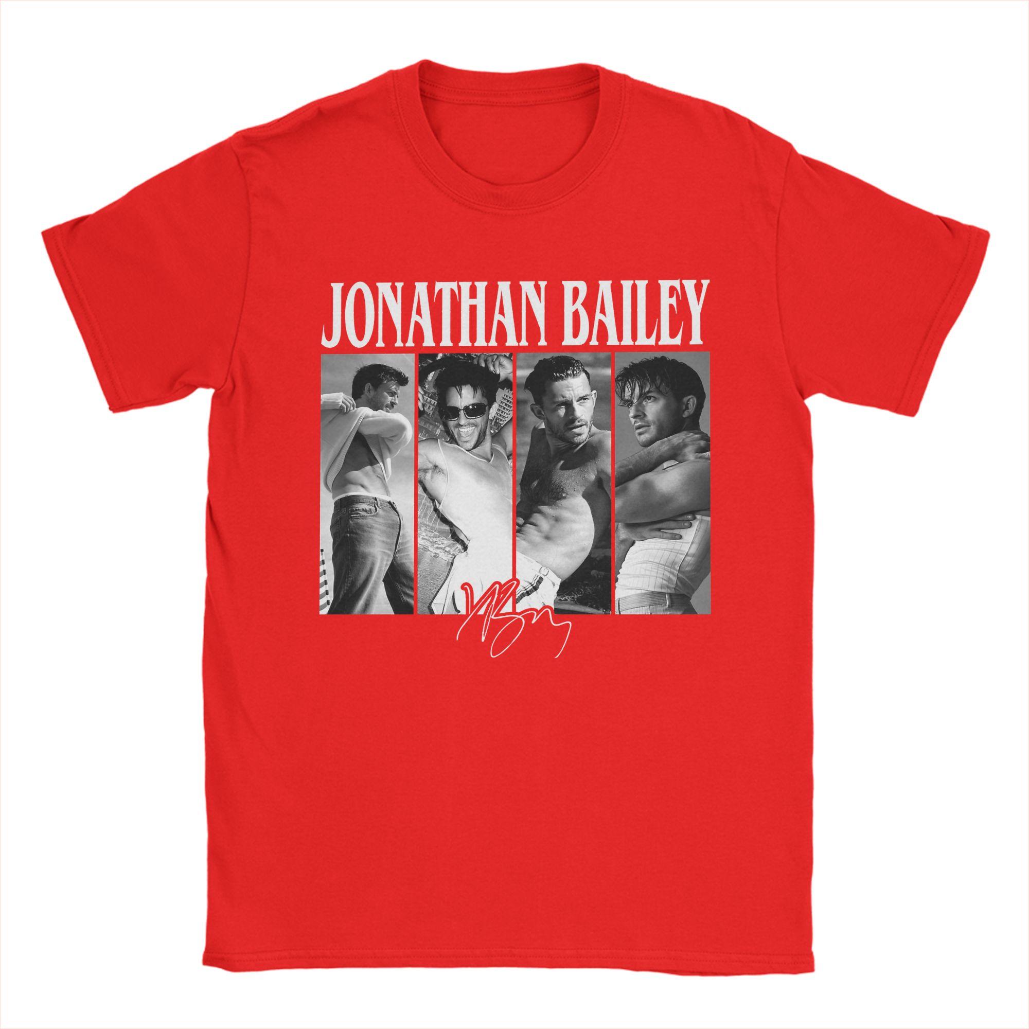 

Unisex s TShirts Jonathan Bailey Fashion Cotton Tee Shirt Short Sleeve T Shirt Round Collar Clothing Birthday Gift XL