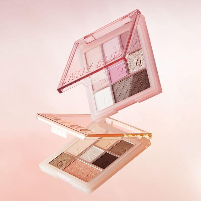 UNNY CLUB - Glitter Phantom 7-Color Palette - 2 Types 03# Peach - 7.6g