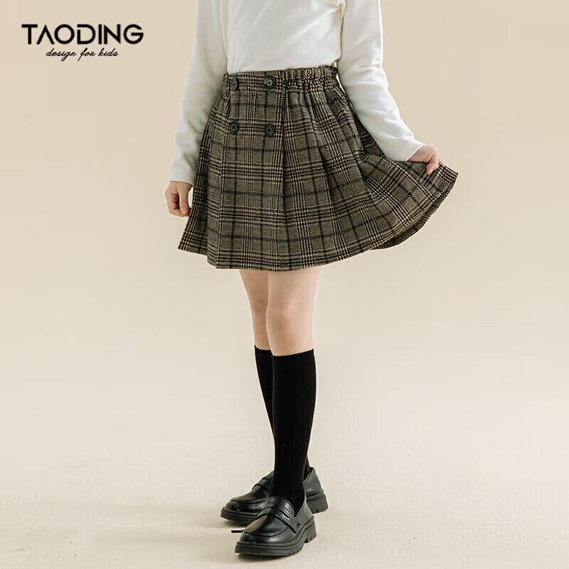 Девочки юбка в клетку плиссированная в корейском стиле 120