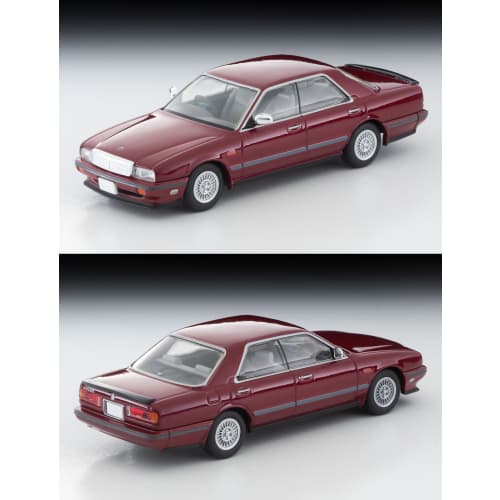 TOMYTEC Tomica Limited Vintage Neo LV-N340a Nissan Gloria Cima Type-II S (Red) 1990 Model, Completed, 329428