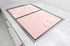 GLAS-KOCHFELD-SCHUTZPLATTE 90x52 ROSA