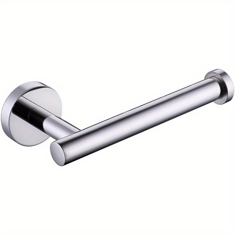 Black Toilet Paper Holder, Bathroom Paper Towel Holder, Paper Roll, Stainless Steel, Wall Mounted, Matte Black