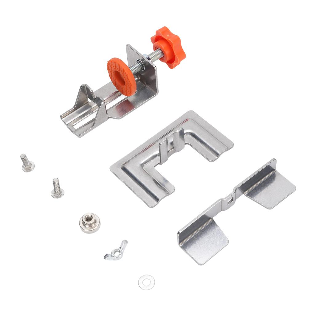 Cabinet Door Mounting Jig with Base Stainless Steel Adjustable Support Arm Door Installation