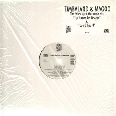 12inch Record TIMBALAND  MAGOO  Clock Strikes 095533 Blackground Ent 1998 US Rap  HipHopRB Used