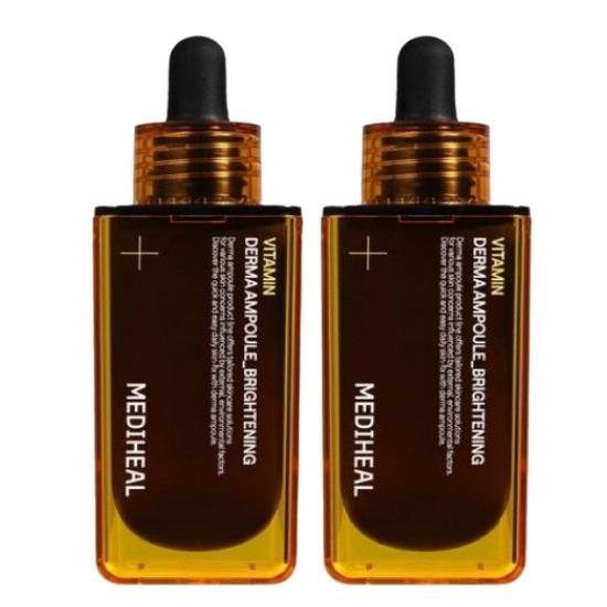 Mediheal Vitamin Derma Ampoule Brightening Dark Spot Care Serum 50ml x2
