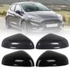 Door Wing Side Mirror Cover Caps Rearview Mirror Cover Cap For Ford Fiesta Mk8 2018      Replacement Part