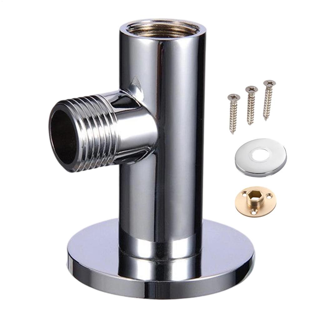 Shower Wall Supply Elbow Shower Hose Connector Wall Mounted Connector Leak-Proof Adapter For Home Bathroom Hotel Replacement