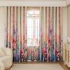 Nordic Blackout Curtains - Modern Bedroom/Living Room Full Blackout with Printed Design