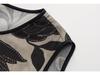 Summer 100% Mulberry Silk Printed Sleeveless Top - Chinese Style Loose Fit Versatile Blouse (Model 1561)