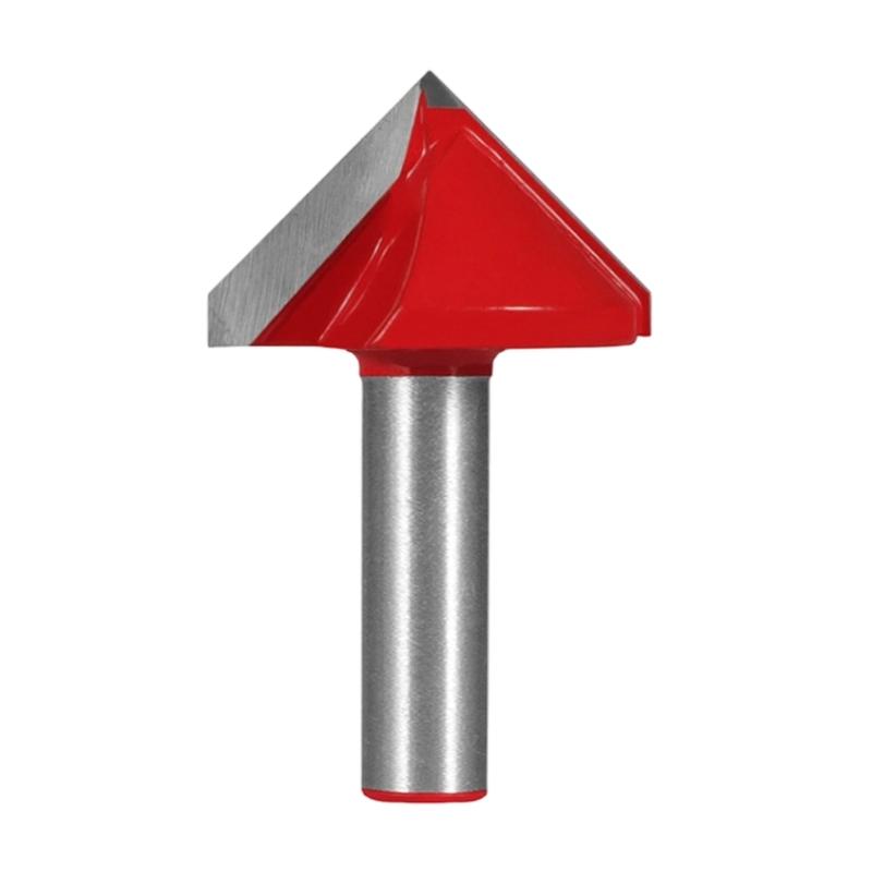 Accuracy Ground Carbides 3D Carving Bit V Shape D Shape Wood Sculpting Tool For Wood Plastic Material Removal