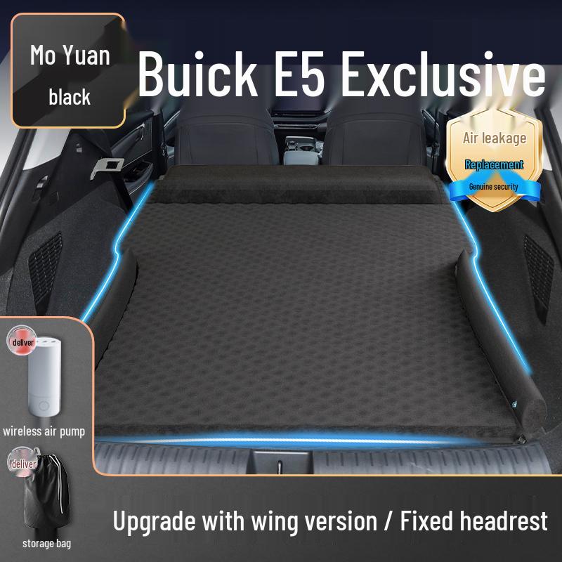 Buick E5 Inflatable Car Mattress - Trunk & Rear Seat Sleeping Essential