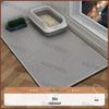 High Elastic Non-Slip Cat Litter Mat - Wear-Resistant Double-Layer Sand Control Pad