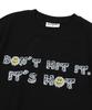 MISTER CHILD Don'T Hit T-Shirt Black