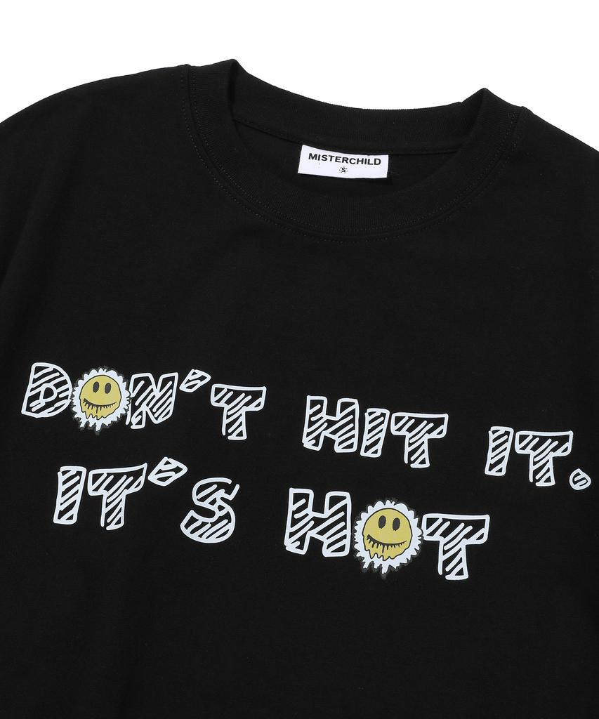MISTER CHILD Don'T Hit T-Shirt Black