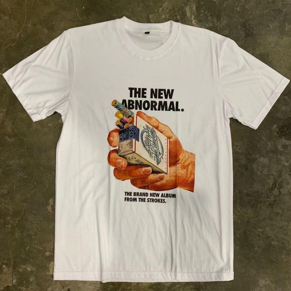 Винтажная футболка The Strokes The New Abnormal Размеры от S до 5XL NE143 Унисекс футболка XXXL