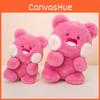 Bear Plush Dudu Toy Cartoon Doll Rose Red Sleeping Companion Girls Gift Birthday