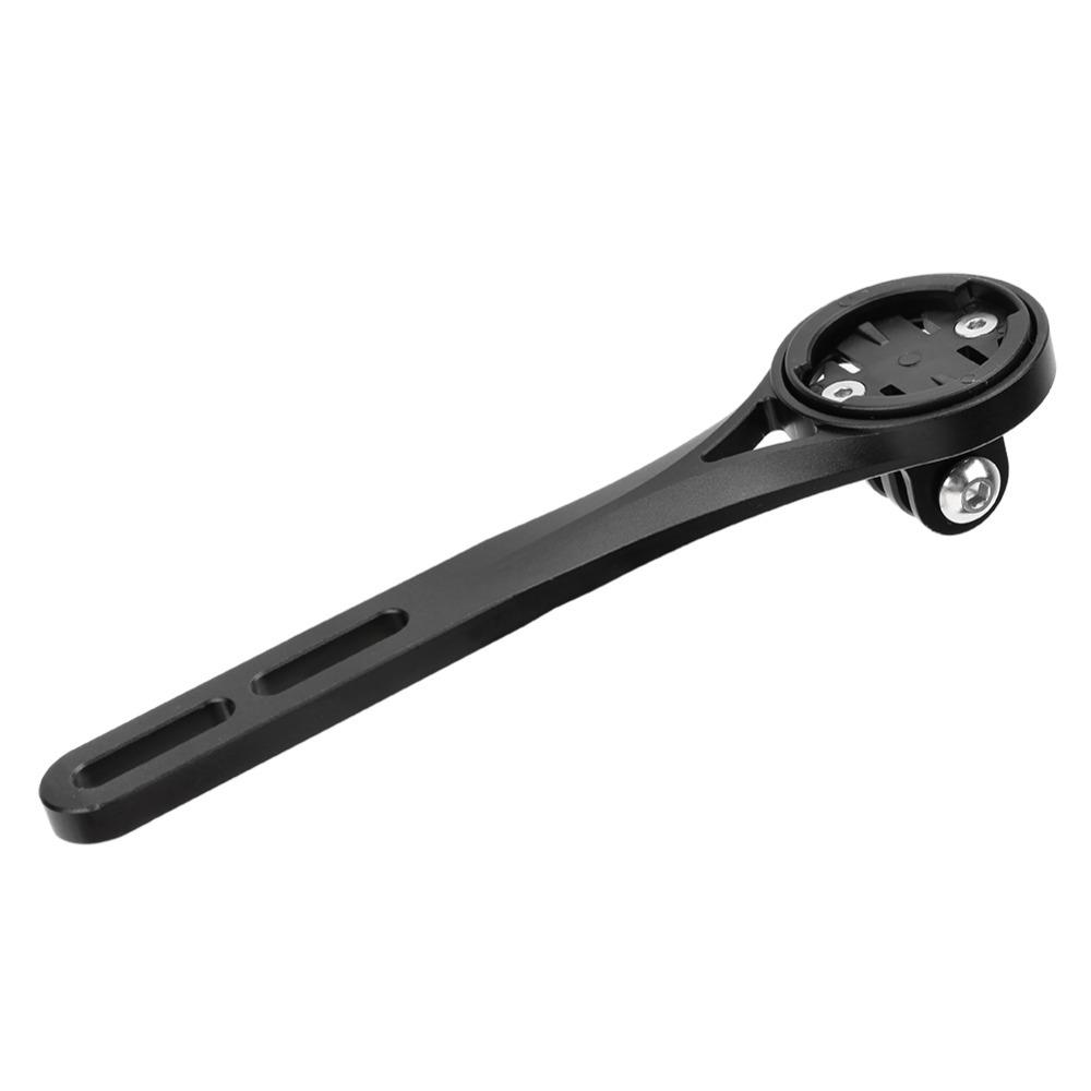 Black Computer Mount Holder Aluminum Alloy Handlebar Computer Mount Bike Computer Mount Cycling for Garmin