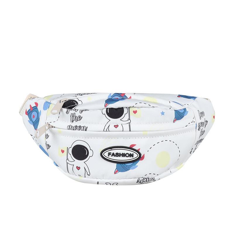 Astronaut Child Printed Crossbody Bag Outdoor Leisure Fashionable Bag Shoulder
