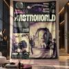 Wandbehang Wandteppich, Travis Scott Bedruckter Stoff Hintergrund für Schlafsaal Party Dekoration