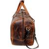 Neue Reisetasche aus echtem Büffelleder, Leder-Weekender, Reisetasche, Reisegepäck, Sporttasche, Wochenendausflug, Handgepäck, Duffle-Tasche, Sporttasche