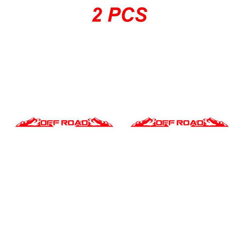 2~5PCS 100cmX9cm For OFF ROAD - Windshield Banner Car Stickers Vinyl Decal Back Window Sticker Fits  4x4 Mud Off Road Auto