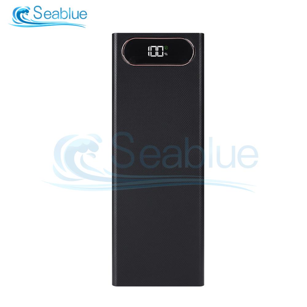 Dual USB 22.5W 10*18650 Power Bank Case Mobile Phone Fast Charger Storage DIY Shell LED Digital 18650 Battery Holder Charger Box