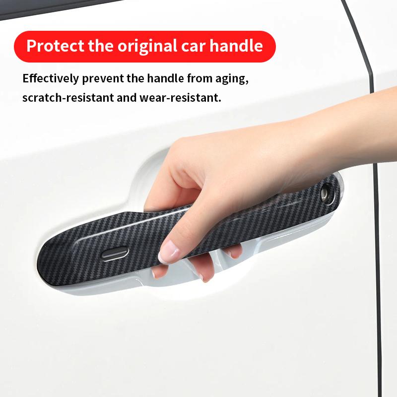 For Toyota Land Cruiser Prado 250 LC250 1958 Outside Door Handles Decoration Cover Exterior upgraded Accessories Chrome Tuning