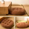 Round Office Chair Seat Cushions Corduroy Meditation Sitting Pillow New Tatami Mat Pad
