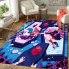 Girl-themed Graphic Design Rug Floor Mat for Living Room or Bedroom Soft and Comfortable Carpet a Gift for Birthday and Holiday.