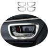 For Toyota Corolla 2014- Chrome Steel Inner Door Handle Lock Frame Trim 4pcs