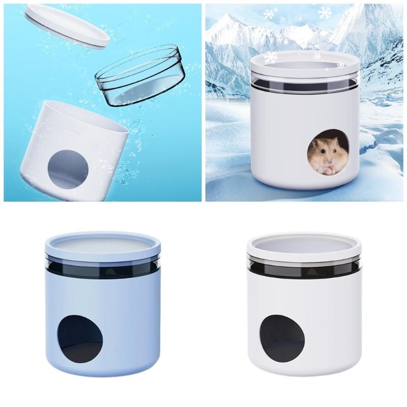 Hamster Rodents Cooling Furniture Toy Gerbil Tube Excercise Pet House for Ferrets Hamster Shelter Toy
