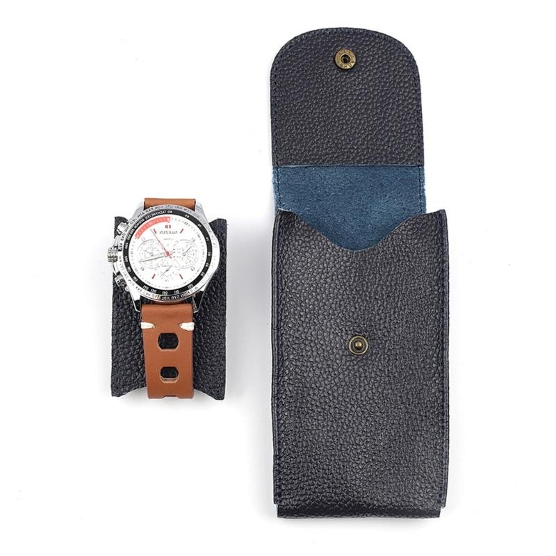 Watch Box Women Multifunctional Cowhides Storage and Packaging Wrist Watch Boxes High Quality Gift Box Protective Cover