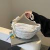 High-value Soft Girl Girl Breast Bag, Small Fresh and Cute Casual Small Bag Female College Student Fanny Pack Messenger Bag