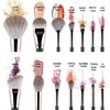 14Pcs Soft Bristle Makeup Brushes Set Fluffy Brush Head Professional Makeup Tools  Full Face Makeup