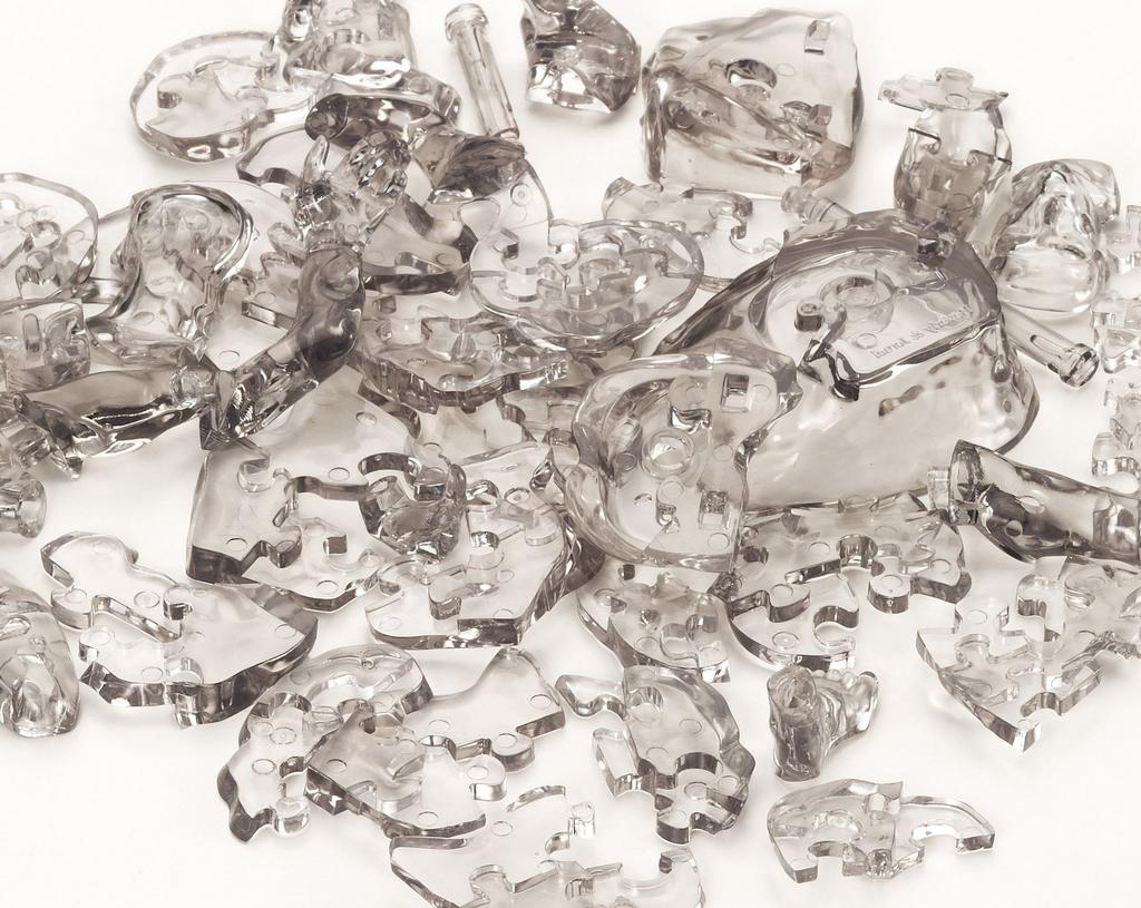 43-teiliges Kristallpuzzle Der Denker