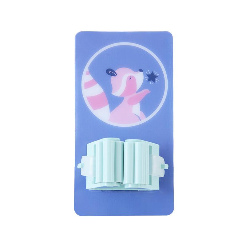 2pcs Mop Holder Card Holder Hook Is Strong And Non-marking Without Punching