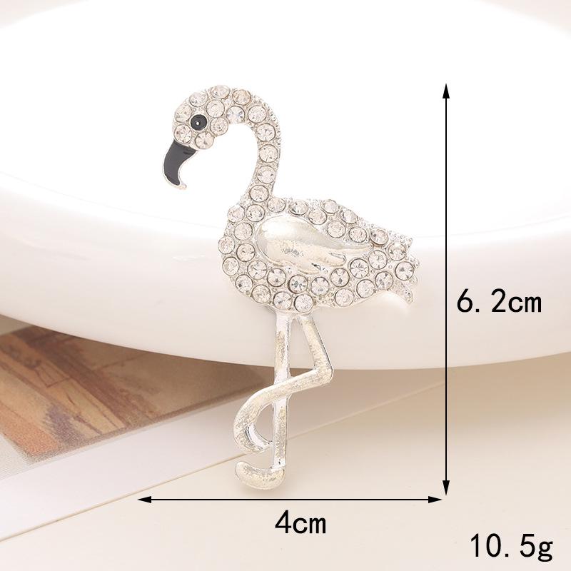 Colorful Peacock and Flamingo Jewelry: Crystal Flowers & Small Bird Shoe Charms