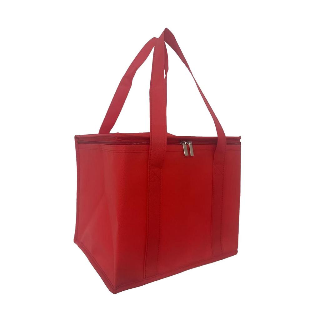 Portable Large Capacity Non-Woven Aluminum Foil Insulation Bag for Car and Outdoor Use