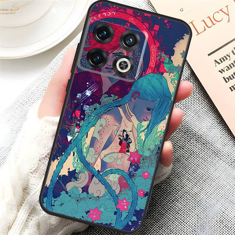 Anime Arcane Jinx Vi Case For OnePlus 10 9 Pro 8T 9RT 10R 10T OnePlus Nord 2T CE 2 Lite N10 N20 N100 N200 Cover